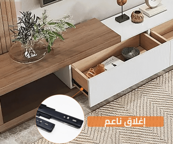 Elara-طاولة تلفاز  قابلة للتمديد - Image 9