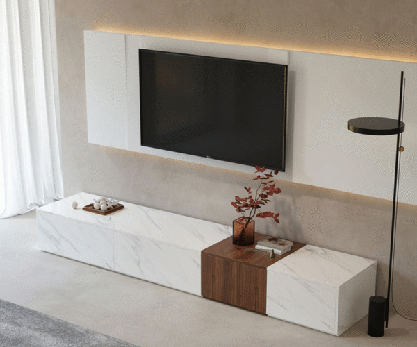طاولة تلفاز أوبتيما – Meuble TV Optima - Image 3