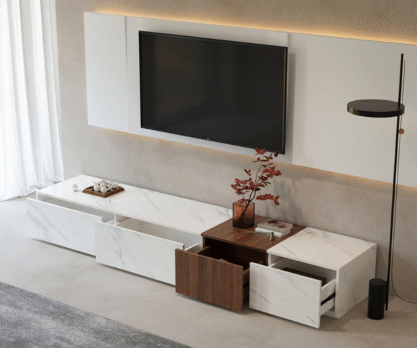 طاولة تلفاز أوبتيما – Meuble TV Optima - Image 6