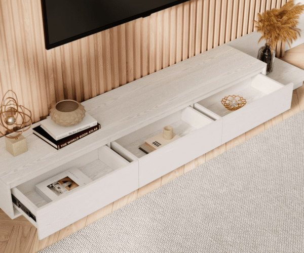 طاولة تلفاز قابلة للتمديد – Meuble TV Charme - Image 3